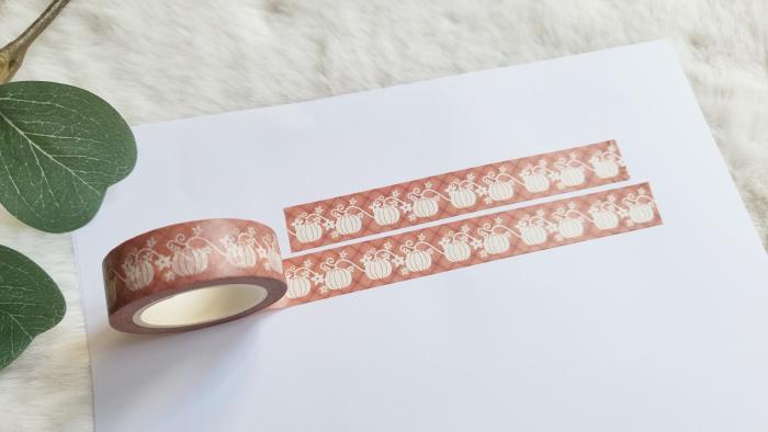 Washi Tape Kürbis